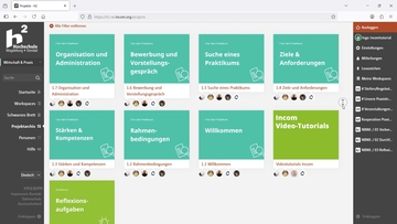 The image shows the interface of the Practice Innovation Platform.