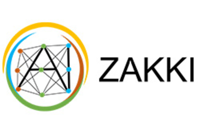 The image shows the project logo of the ZAKKI project.