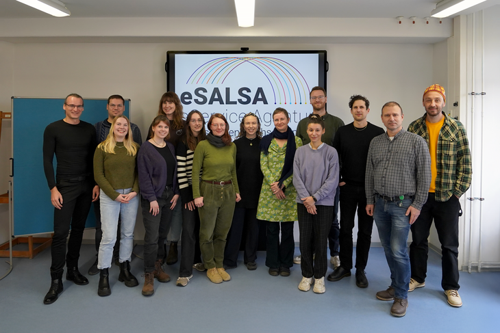 Gruppenfoto Projekt eSALSA