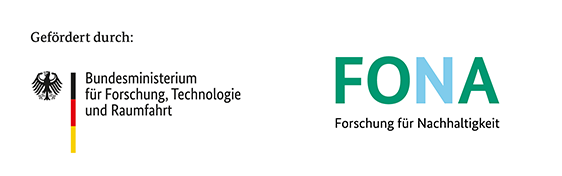 Logos der beiden Förderer: BMFTR und FONA