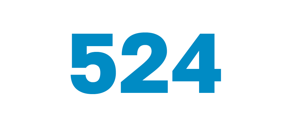 524 Vollzeitstudierende