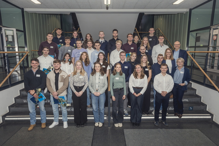 Das Deutschlandstipendium gibt es 2026/27 für 51 Studierende. Foto: Matthias Piekacz