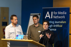 Sie haben die Studie erarbeitet: Jonas Schützeneder, Michael Graßl und Sina Thaesler Kordonouri (v. l.). Foto: Raphael Kast