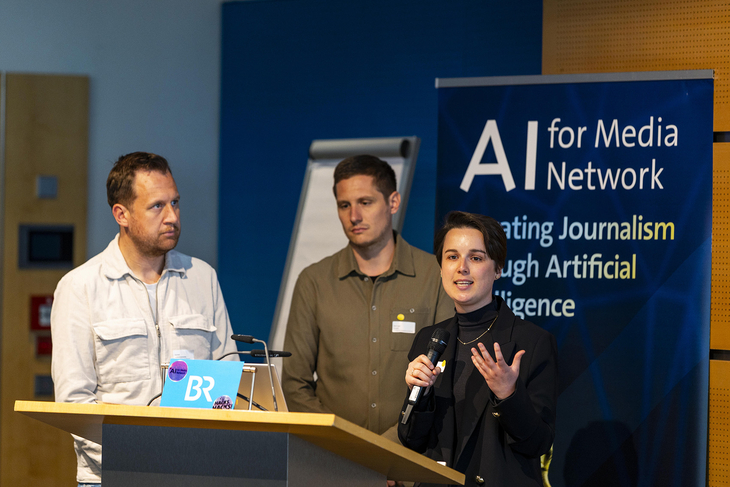 Sie haben die Studie erarbeitet: Jonas Schützeneder, Michael Graßl und Sina Thaesler Kordonouri (v. l.). Foto: Raphael Kast