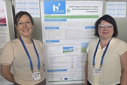 Prof. Dr. Kateryna Fuks (stellv. Leitung) und Claudia Beck (Projektmitarbeiterin, l.). Foto: Dr. Gudrun Weinmayr (Universität Ulm)